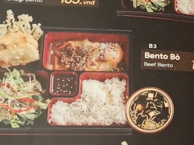Beef Bento